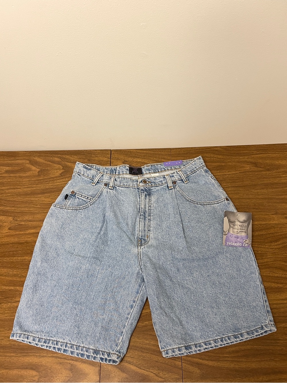 NWT Deadstock Y2K Code Bleu Jeans Denim Jean Shorts